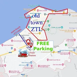 Maria's - Free Parking Area, No Ztl Apartment Cefalù